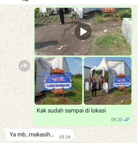 Pengiriman Karangan Bunga Paninggilan Utara